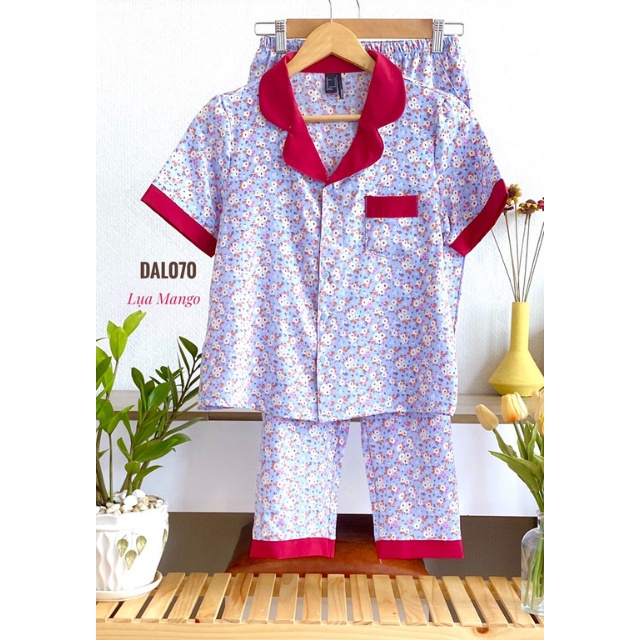 [ẢNH THẬT] Đồ Bộ Mặc Nhà Dài Pijama Nữ Xinh Xắn