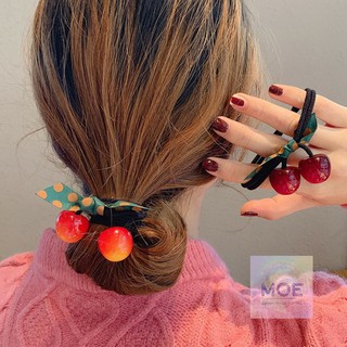 Cột tóc Cherry, dây buộc tóc dễ thương style Hàn Quốc