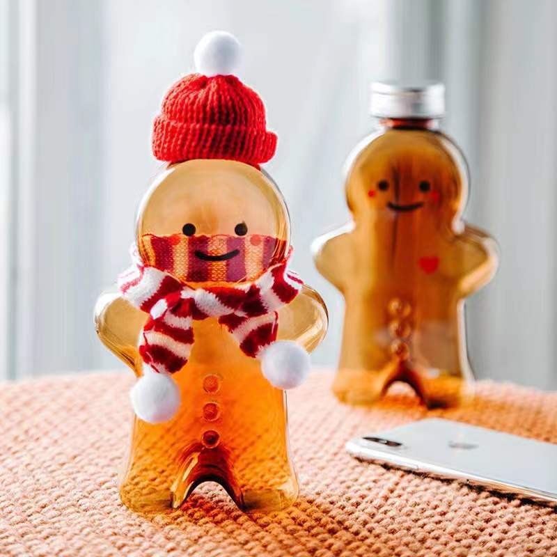 Bình Nước In Hình Chủ Đề Giáng Sinh Hoạt Hình Dễ Thương