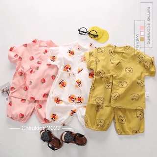 Xả Bộ yukata cho bé yêu