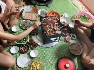 BẾP NƯỚNG THAN HOA