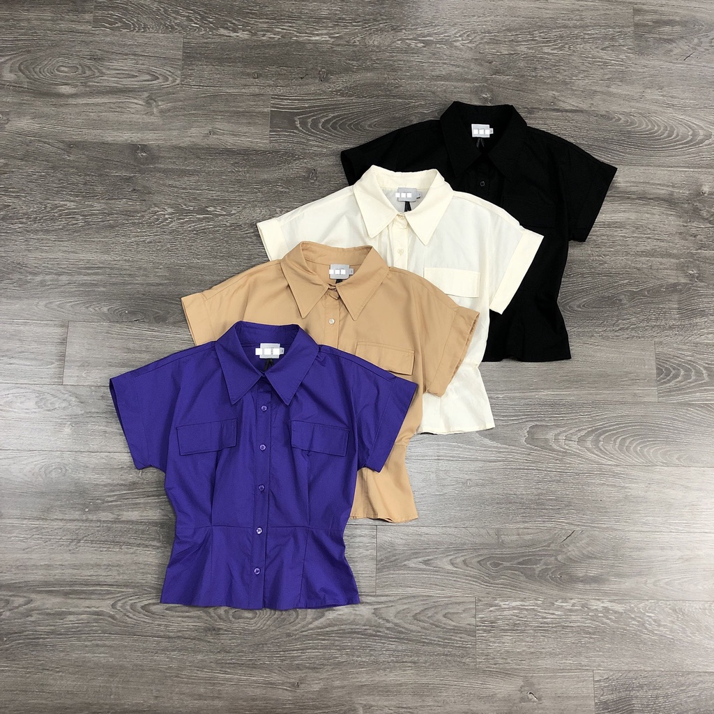 Áo HD SM Chiết Eo, Tay con