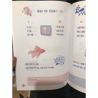 Sách bé học vần ( đặng thị trà )+ bán kèm 1 cuốn tô màu 15k