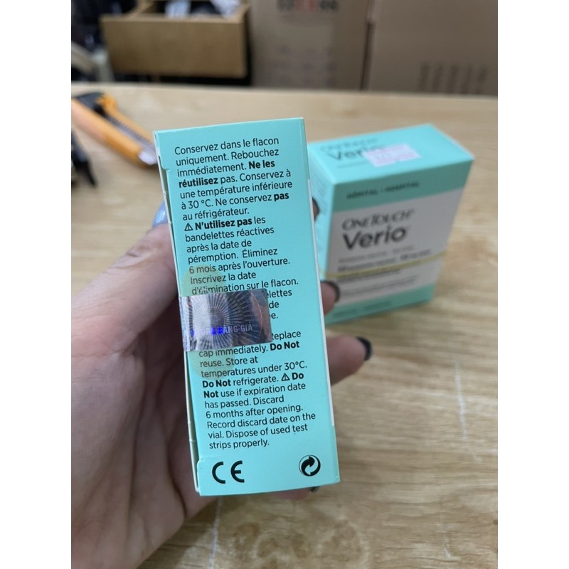 Que thử đường huyết OneTouch Verio