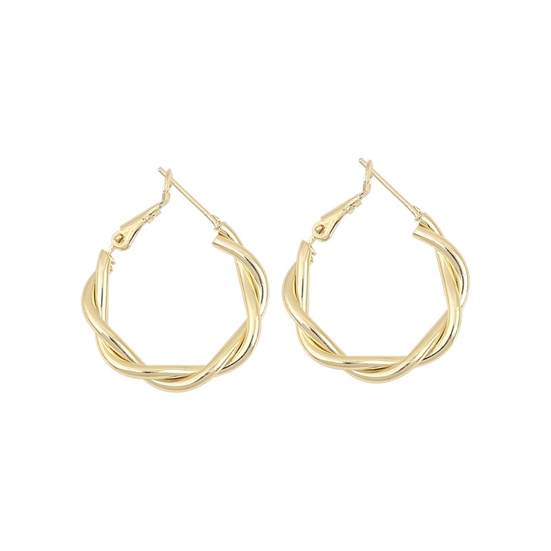 Khuyên Tai Xoắn Đơn Giản Thời Trang Mùa Hè Cá Tính Cao Cấp Hợp Thời Trang Cho Nữ