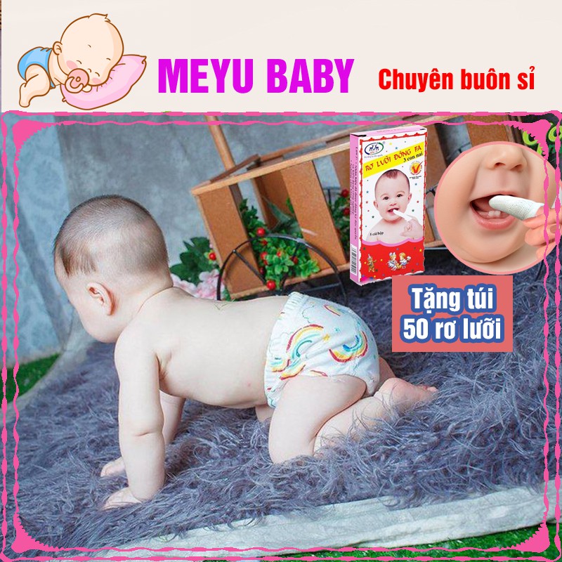 Combo 5 quần bỏ bỉm cho bé tặng gói 50 rơ lưỡi Đông Pha( size 80 90 100 110)