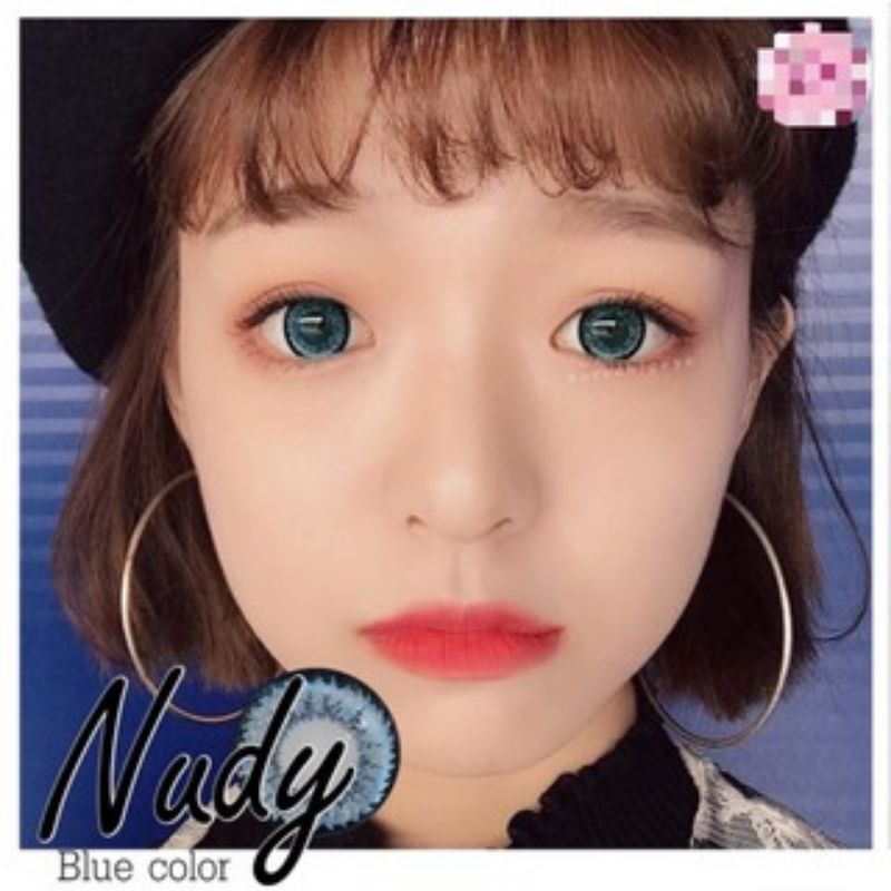 lens Nudy xanh dương | giãn tròng