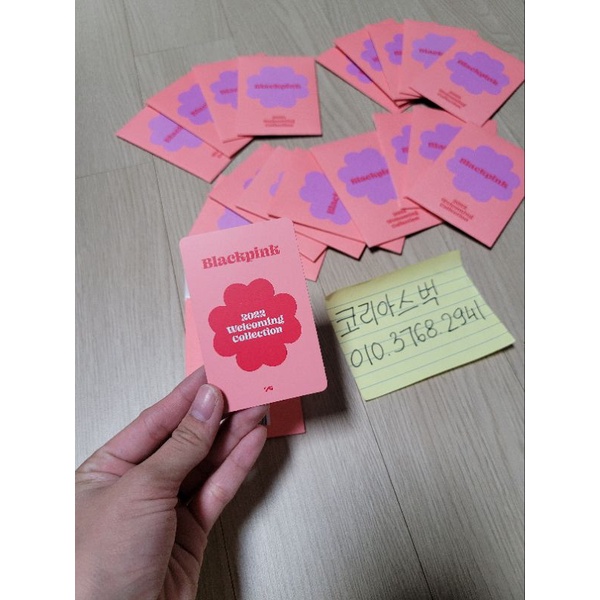 ẢNH 2 POLA HOẶC THẺ CODE DIGITAL BLACKPINK 2022 WELCOMING COLLECTION