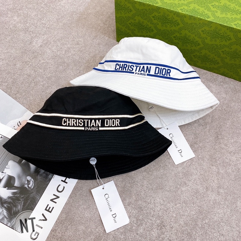 Mũ vành bucket D i o r full tag mác