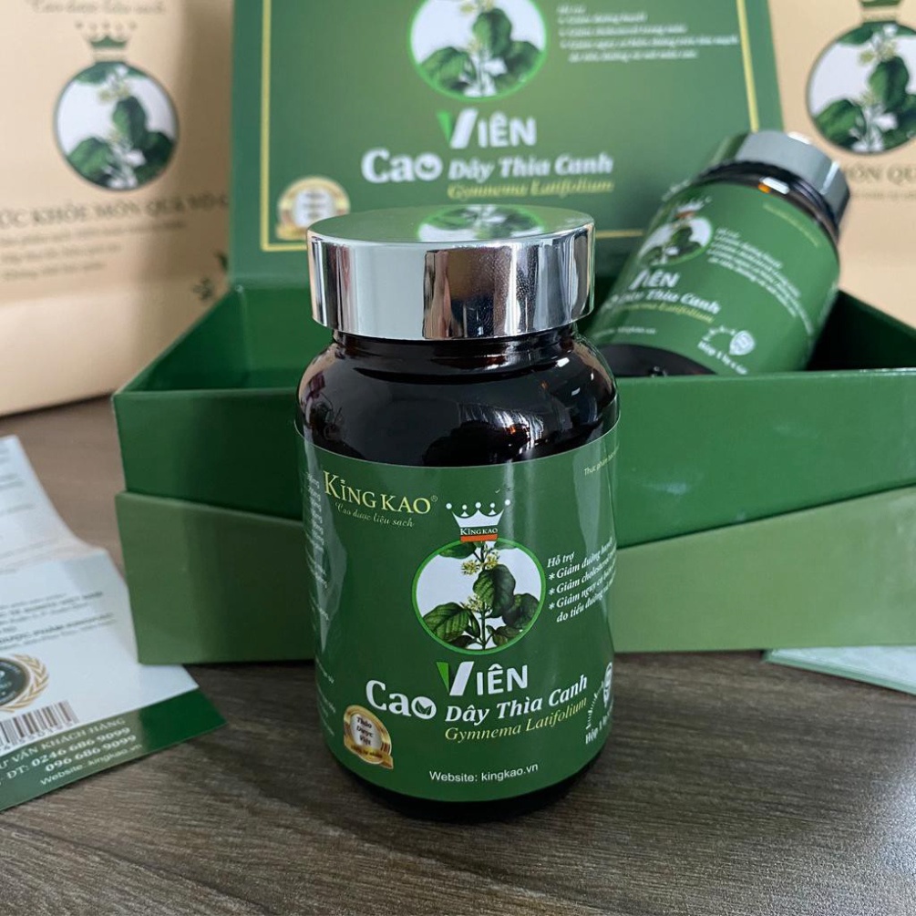 Viên cao dây thìa canh lọ 100 viên giúp ổn định đường huyết hiệu quả