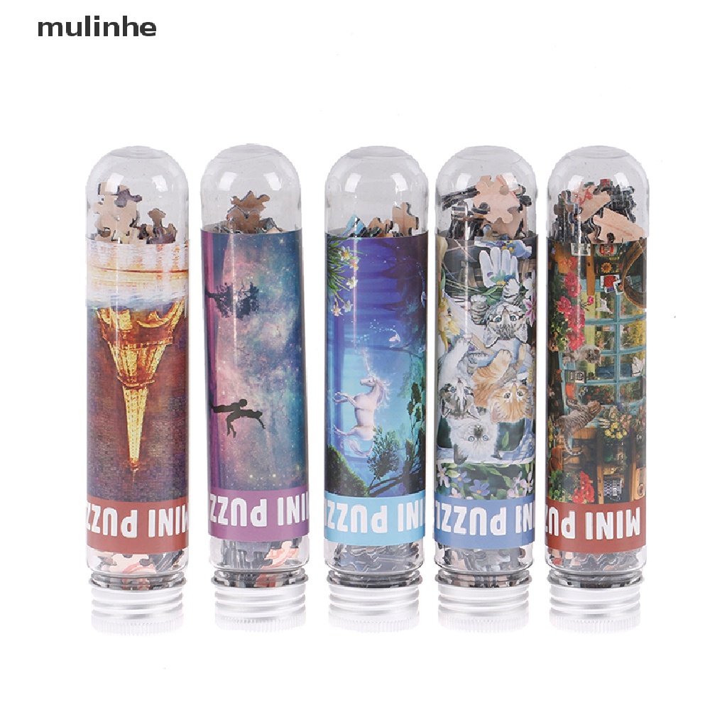 Mulinhe Bộ Đồ Chơi Xếp Hình 150 Mảnh Hình Tranh Sơn Dầu mini Cho Bé