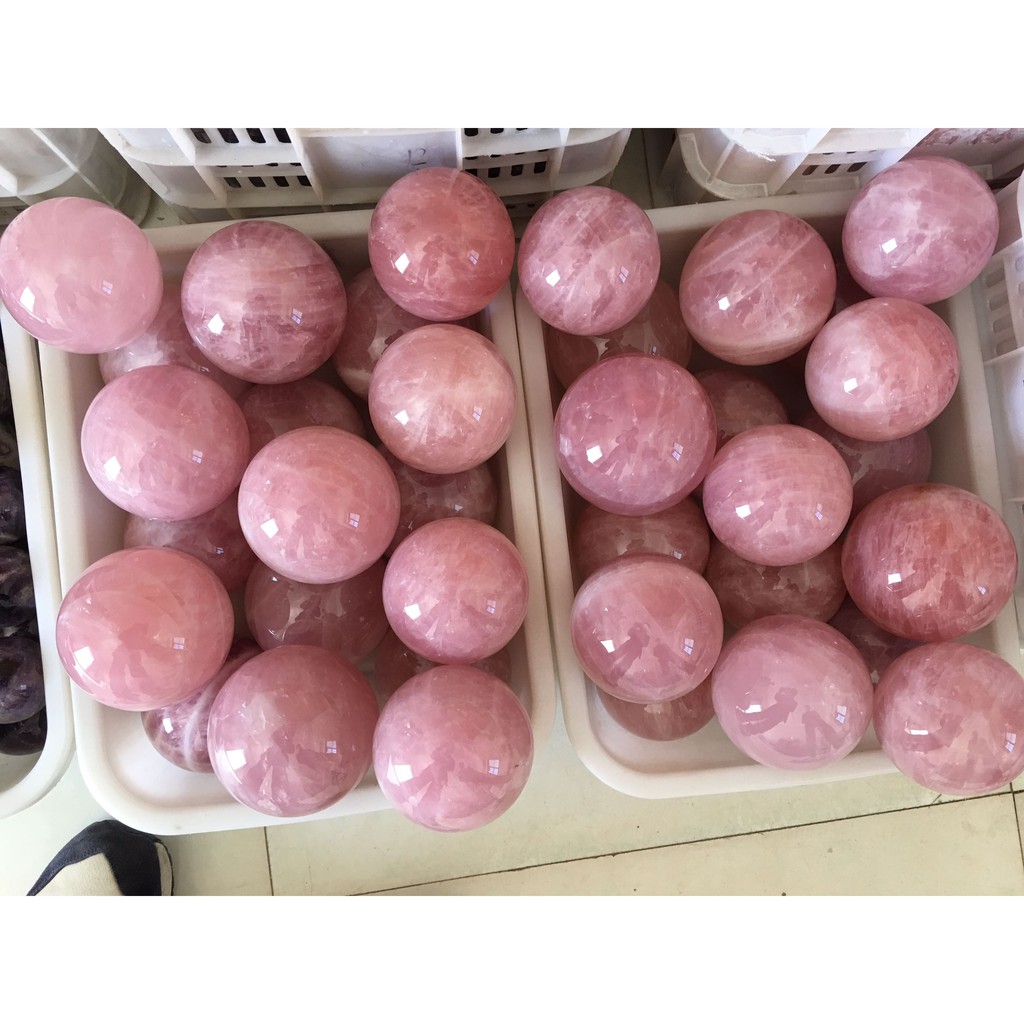 [XẢ KHO Size 0.7 Kg] Quả Cầu Phong Thủy T.A Hồng mạng THỔ - HỎA nặng 0.7Kg, Đường Kính 7-8 cm - Phong Thủy Thành Đô | BigBuy360 - bigbuy360.vn