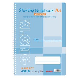 Sổ lò xo đơn A4 - 400 trang; MS: 394