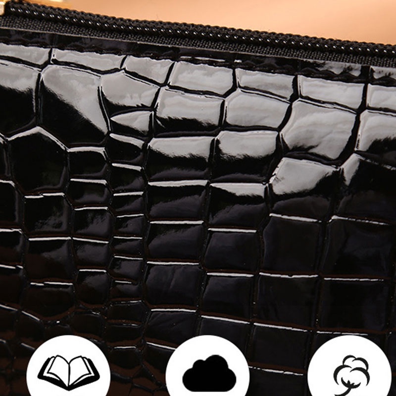 Ví mini giả da cá sấu thời trang sang trọng cho nữ