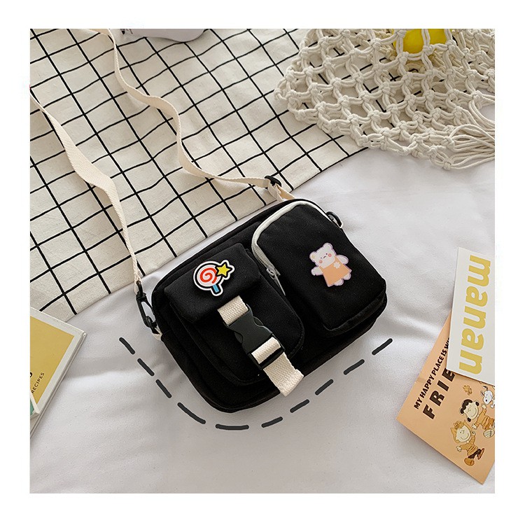 Túi vải đeo chéo nữ chống thấm giá rẻ BAG U VN105