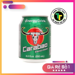 Nước tăng lực Carabao 250ml 6 lon