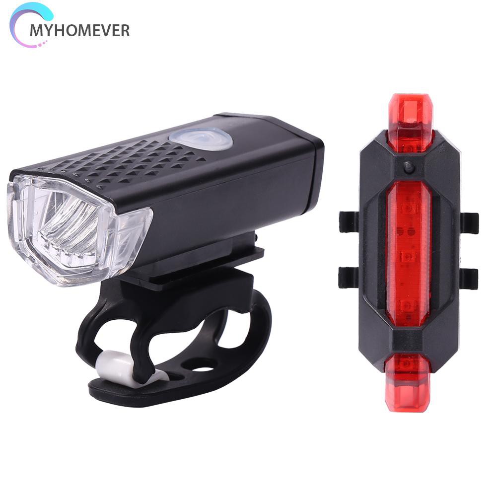 Đèn Led Chiếu Sáng Phía Trước Xe Đạp Sạc Usb