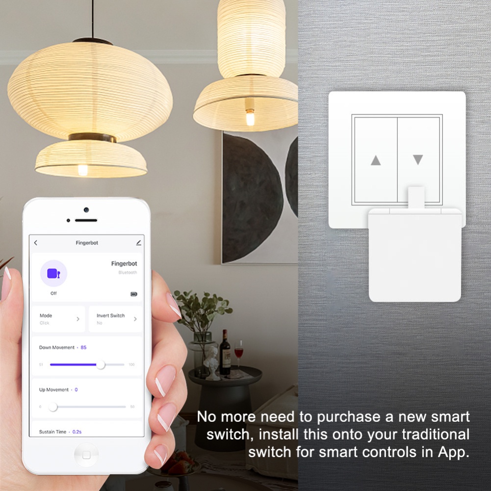 Tuya Bluetooth Thông Minh Fingerbot Schakelaar Bot Knop Pusher Afstandsbediening Nhà Thông Minh Điều Khiển Bằng Giọng Nói Voor Alexa Google Assistent *