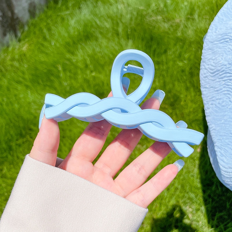 Kẹp tóc cỡ lớn bằng nhựa acrylic xinh xắn dành cho nữ