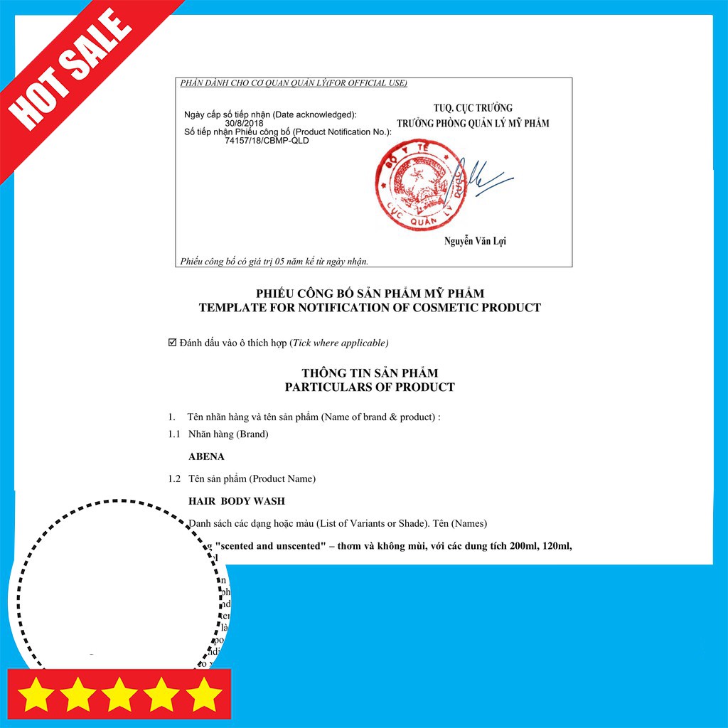 Dầu tắm gội khô Abena 200ml | BigBuy360 - bigbuy360.vn