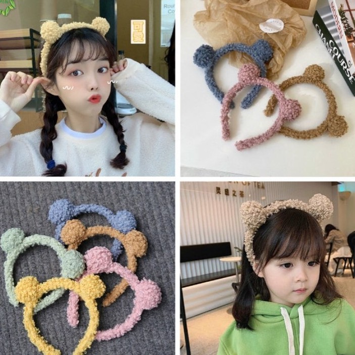 Bờm cài tóc nữ, băng đô xinh cho bé cute, headband đẹp,co rãn 4 chiều dùng siêu thích thú