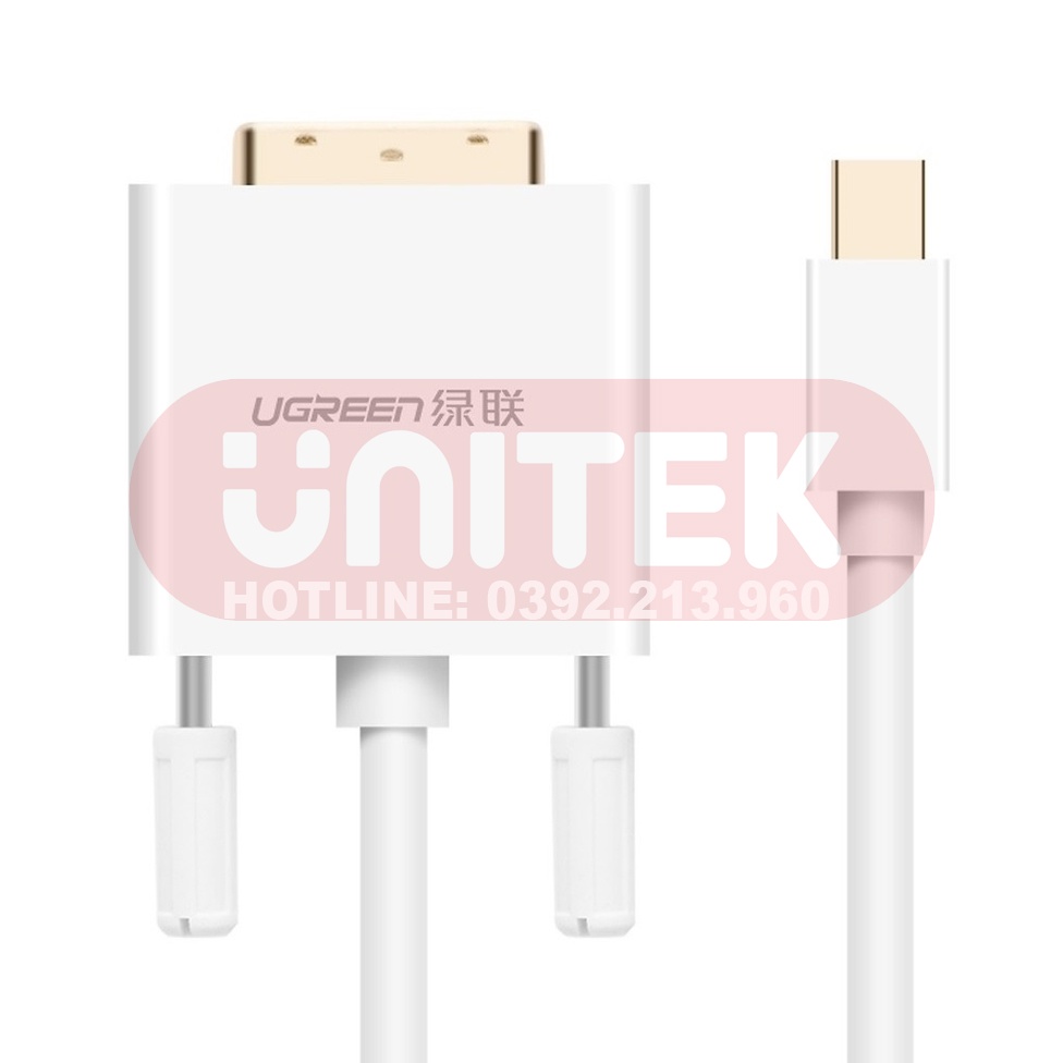 Cáp Chuyển Đổi Mini DisplayPort Sang DVI-D (24+1) dài 3m UGREEN 10425