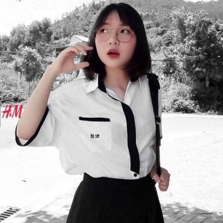 Sơ mi chữ hàn siêu đẹp