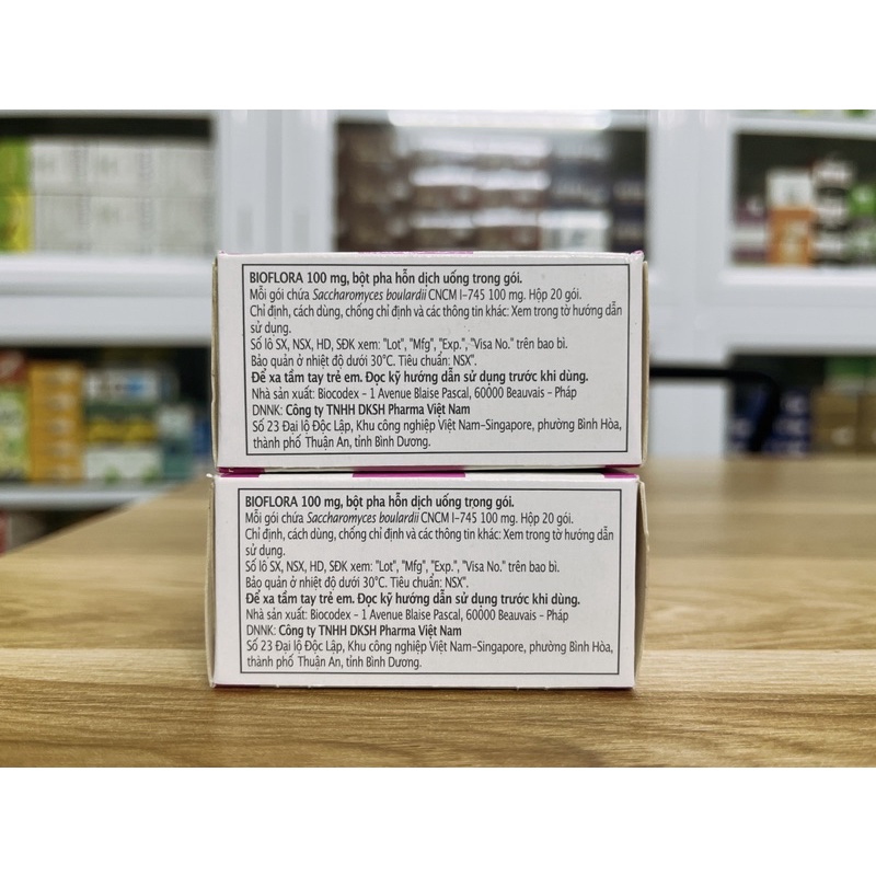 ✅ Gói men vi sinh Bioflora 100mg - Hỗ trợ tiêu hóa