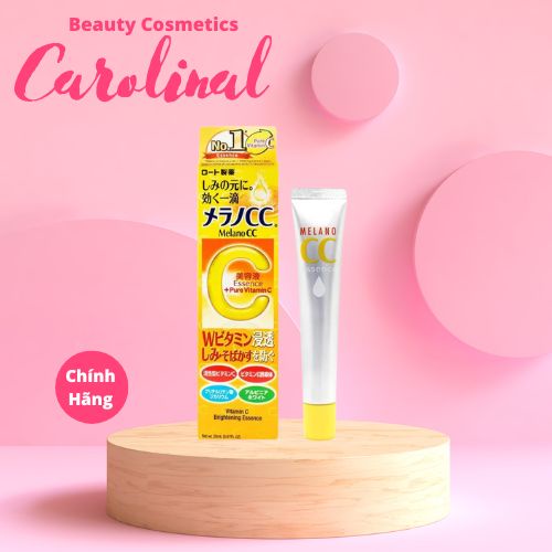 Tinh Chất Dưỡng Da Giảm Thâm Vitamin C Melano CC Beauty Essence 20ml / Serum Melano CC ngừa mụn và d