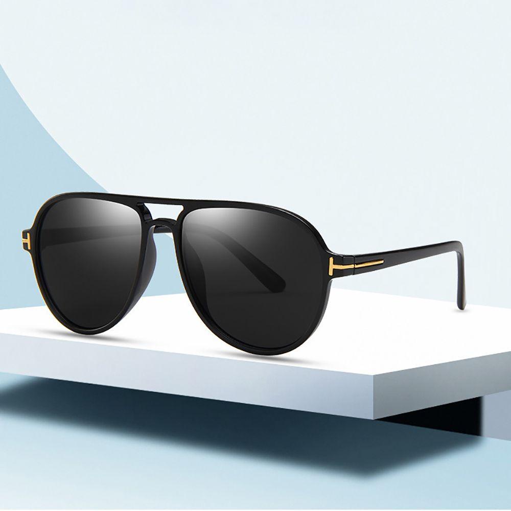 Kính Chống Tia UV Hai Chùm Bảo Vệ Mắt Phong Cách Hàn Quốc Dành Cho Nam Nữ