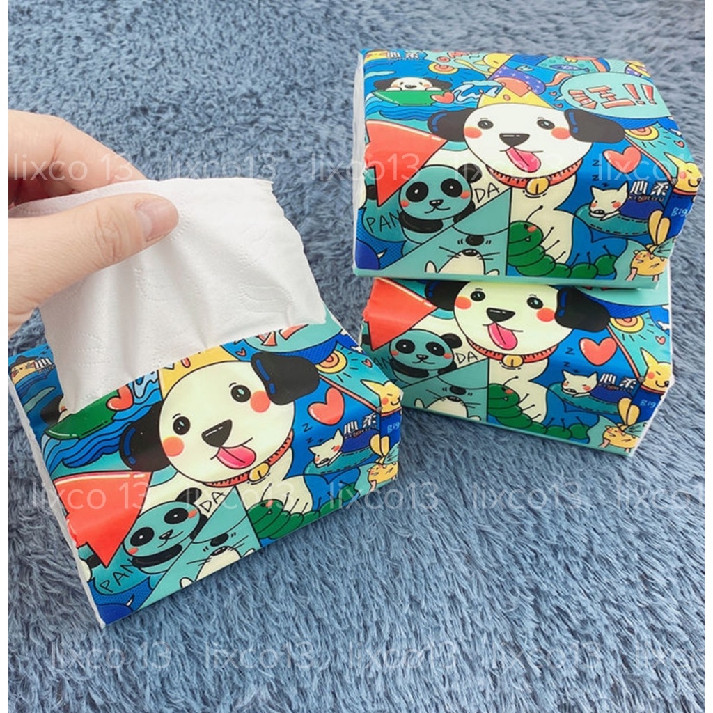 Combo 30 gói giấy ăn gấu Panda siêu dai siêu mịn