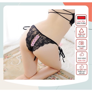Quần lọt khe nữ, Quần lót dây lọt khe sexy ren hở dáy C21