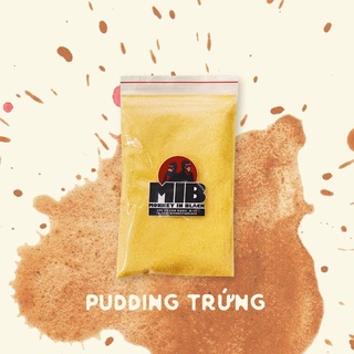 Pudding trứng, pudding socola, sương sáo, kem béo, đường đen - Nguyên liệu làm trà sữa siêu ngon - Monkey In Black MIB