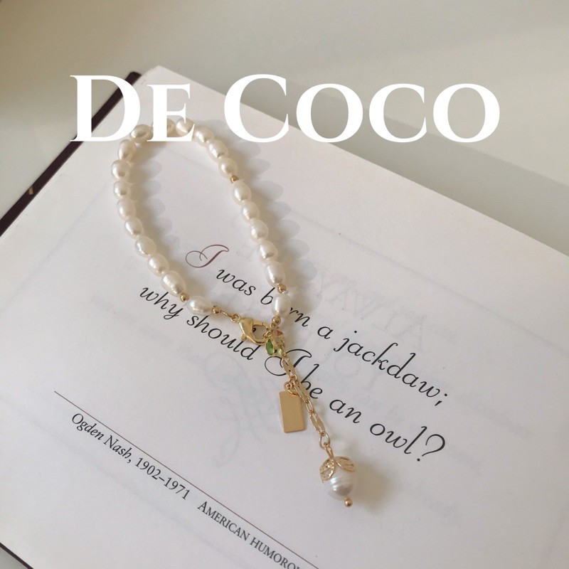 Vòng tay hạt trai nước ngọt De Coco decoco.accessories