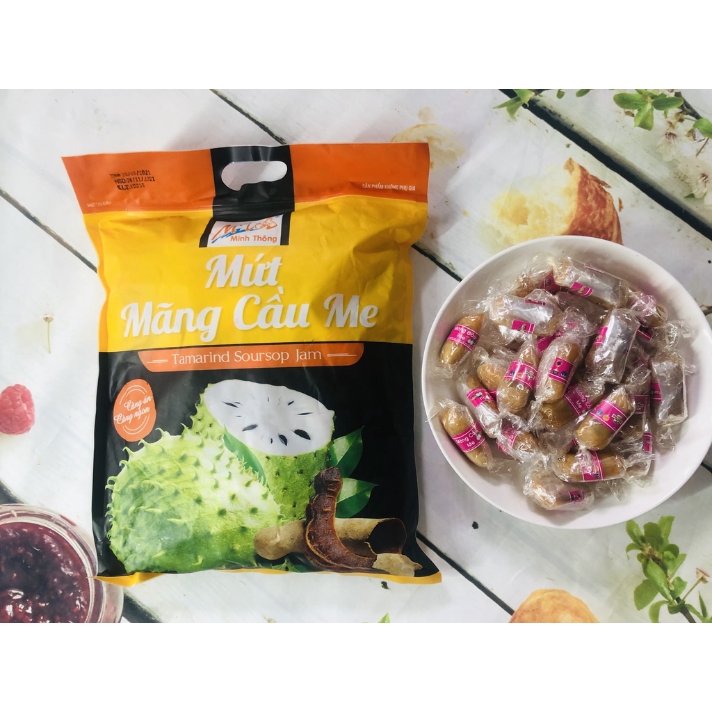 500g Mứt mãng cầu me chua ngọt