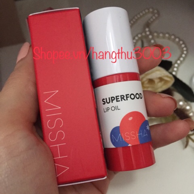 Dầu Dưỡng Môi Missha Superfood Berry Lip Oil