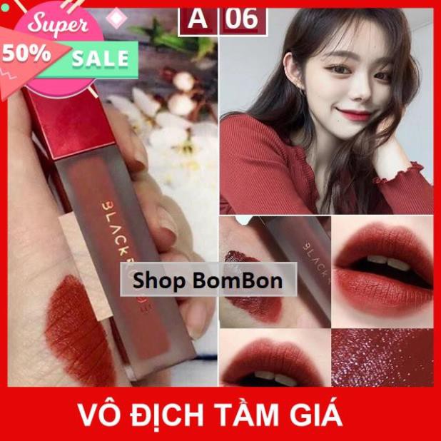 Son Black Rouge A06 ⚡️𝑯𝒂̀𝒏𝒈 𝑯𝒂𝒏𝒅𝒎𝒂𝒅𝒆⚡️ Màu Đỏ Gạch. | BigBuy360 - bigbuy360.vn