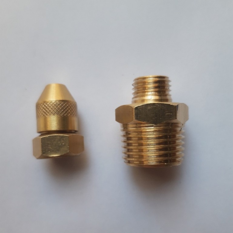 Béc đồng phun sương tưới cây chân ren 21mm hoặc 13mm