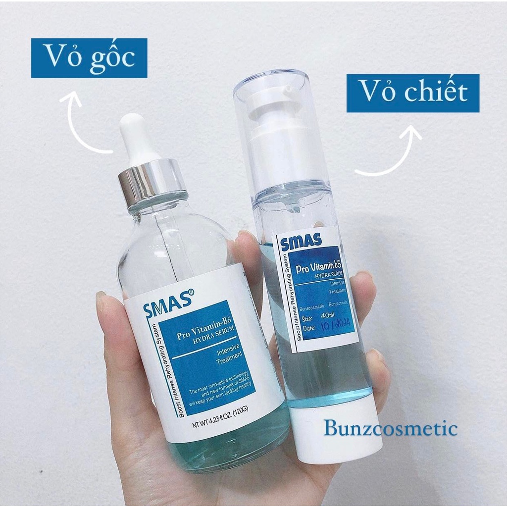 Tinh chất Phục Hồi, Cấp Ẩm Smas Pro vitamin B5 Hydra seurm