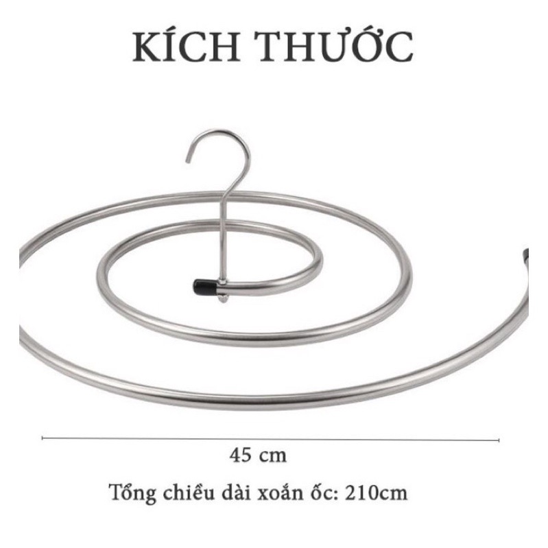 Móc Treo Chăn Màn Inox 304 ANHOME Đa Năng, Móc Treo Chăn Mền, Phơi Quần Áo, Khăn Chịu Lực Lên Đến 20KG