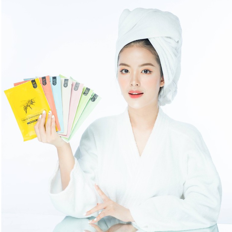 Mặt Nạ 7 Ngày Dưỡng Trắng Da RIORI - 7 Days Whitening Mask (miếng lẻ)