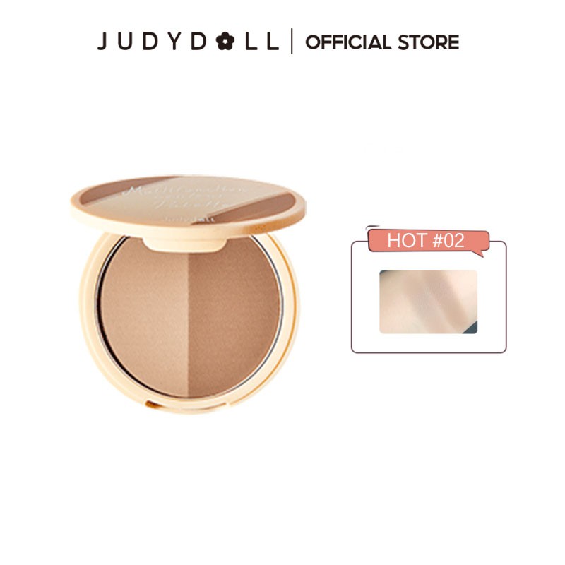 Bảng phấn tạo khối Judydoll 2 màu đa năng chống thấm nước và kiềm dầu 8g | BigBuy360 - bigbuy360.vn