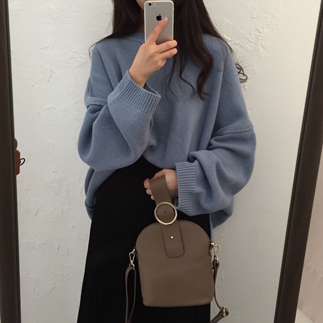 Áo len dáng rộng Hàn Quốc | BigBuy360 - bigbuy360.vn