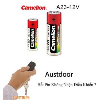 Pin Cửa Cuốn Camelion - 2 cỡ A23 &amp; A27