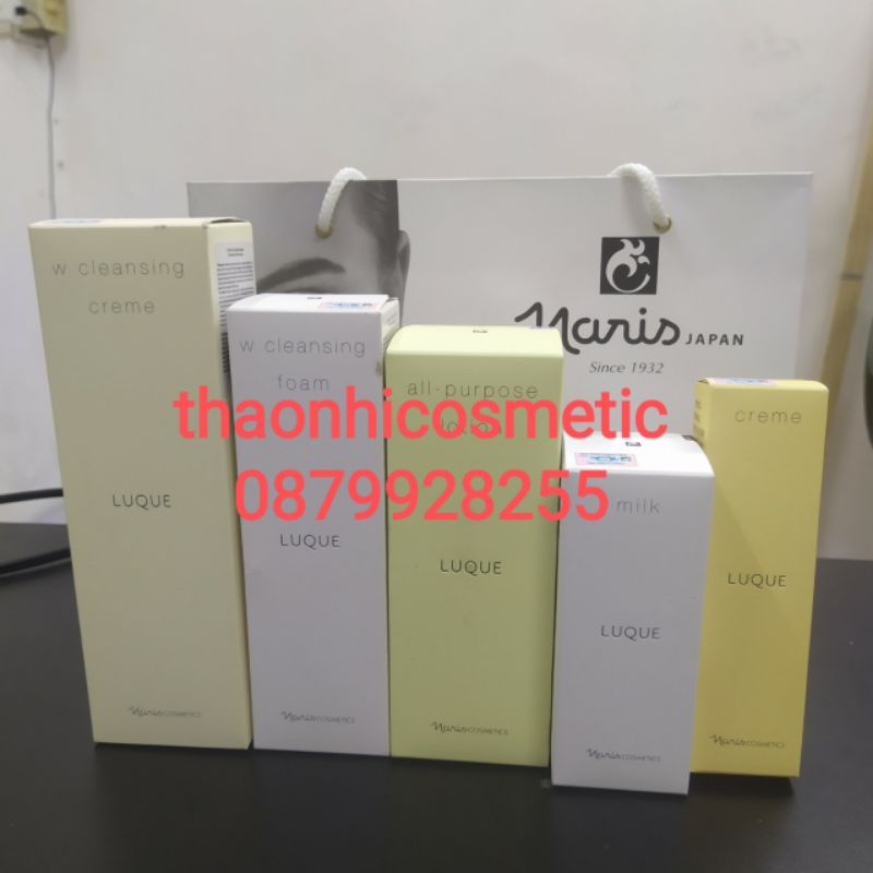 SỮA RỬA MẶT TẨY TRANG NARIS LUQUE 3 CLEANSING FOAM