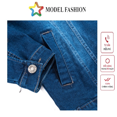 [Mã BMLT30 giảm đến 30K đơn 299K] Áo khoác jean nam Model fashion thời trang cao cấp AKJ008