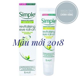 Kem dưỡng mắt Simple Kind To Eyes Revitalising Eye Roll-On