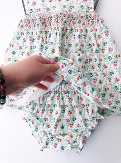 VÁY DULCES HOA NHÍ 6m-4Y