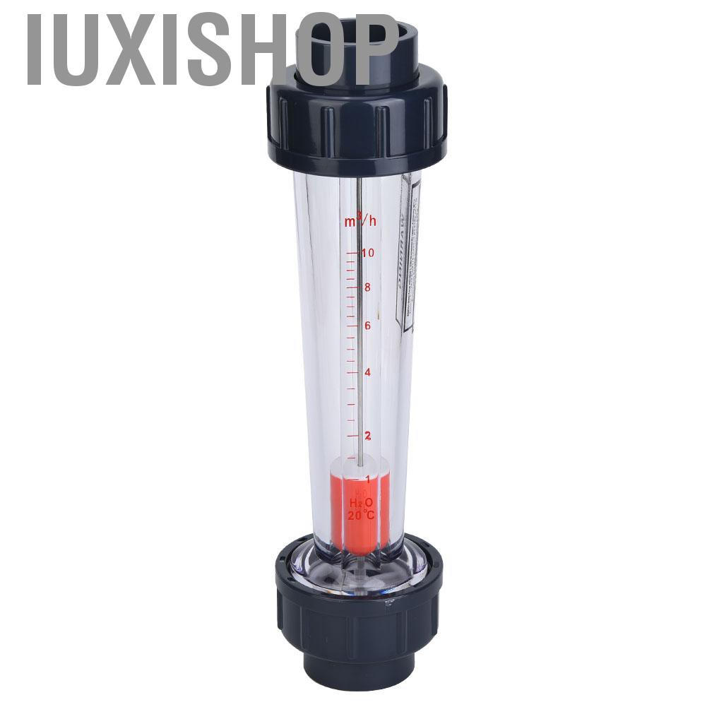Đồng hồ đo lưu lượng chất lỏng 1-10m³ / H độ chính xác cao ống ABS có nước bên trong