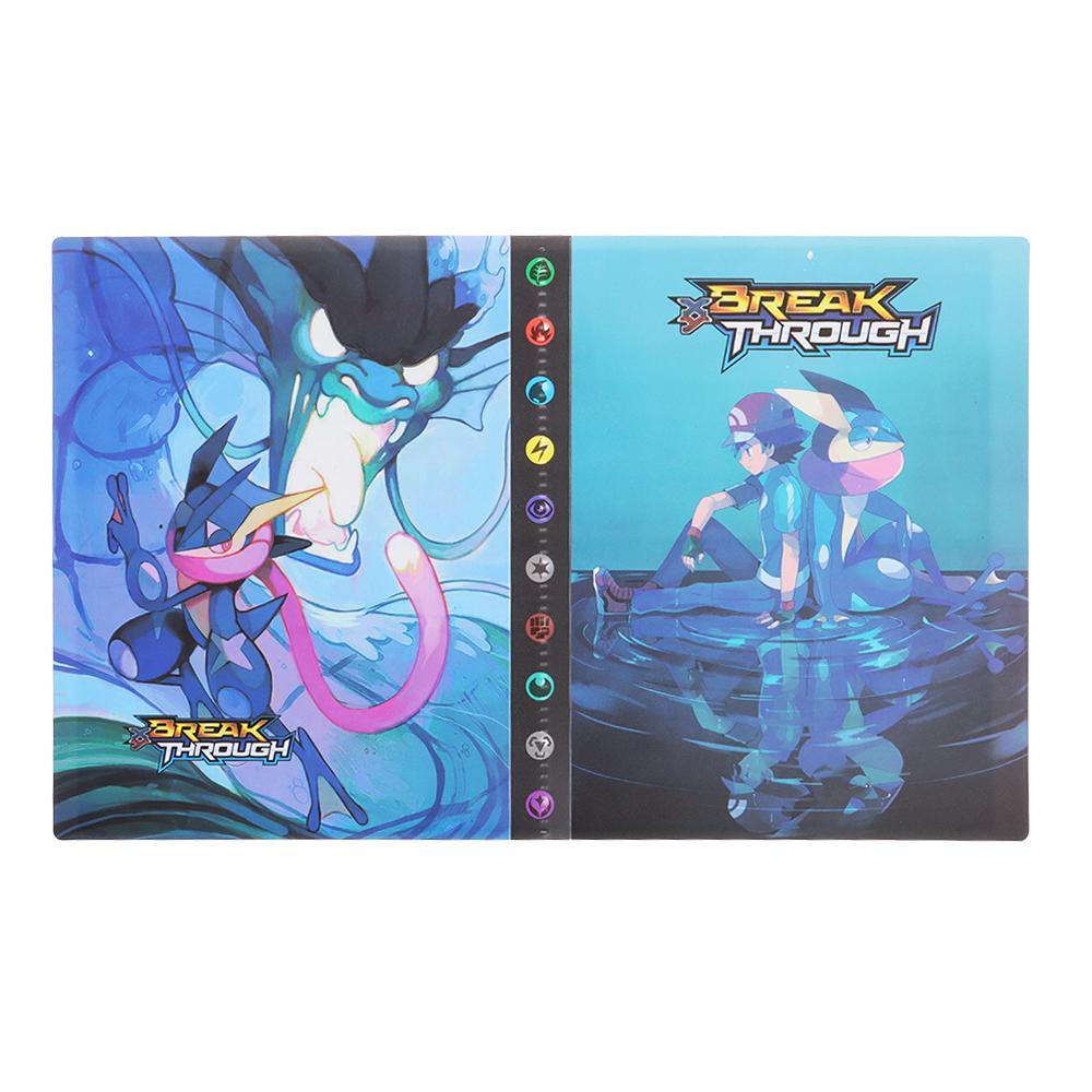 Album Đựng Thẻ Bài Pokemon VMAX GX EX Kiểu Hoạt Hình Dễ Thương
